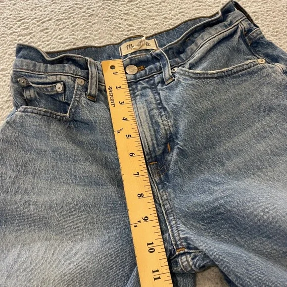 Madewell The Perfect Vintage Wide Leg Jean Womens 26x29 Blue High Rise NR475 - Picture 11 of 15